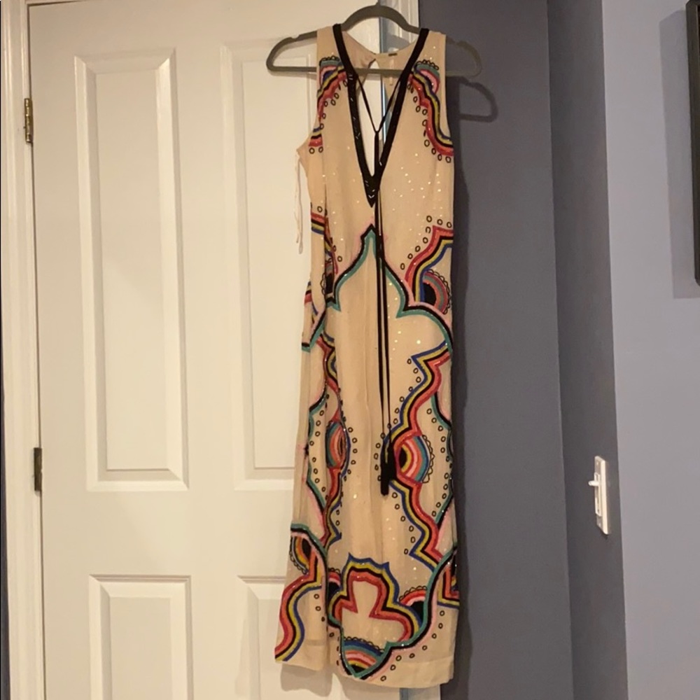 Beaded free people dress